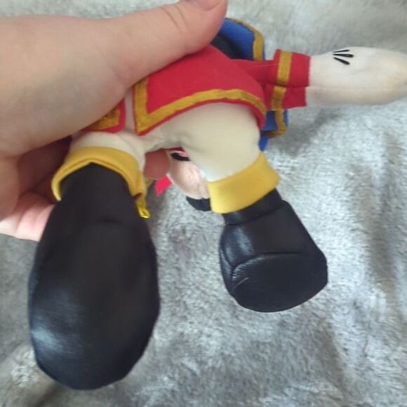 Disney Mickey Mouse Bean Bag plush toy as French Soldier - Picture 5 of 6